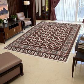   Luxusní akrylový koberec se vzorem Bokhara - béžový 200x300