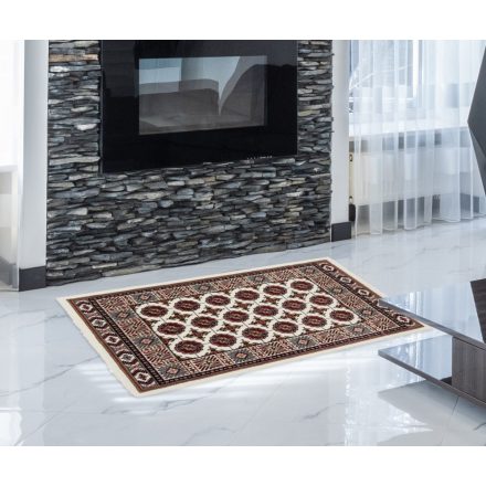 Perský koberec béžový Bokhara 60x90 prémiový koberec do obýváku a ložnice