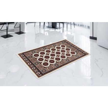 Perský koberec béžový Bokhara 80x120 prémiový koberec do obýváku a ložnice