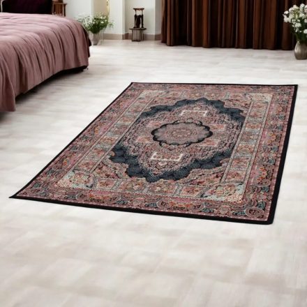 Perský koberec modrý TABRIZ 140x200 exkluzivní koberec z akrylu