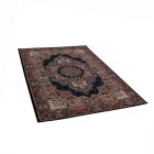 Luxusní akrylový koberec se vzorem Tabriz - tmavě modrý 140x200