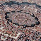 Luxusní akrylový koberec se vzorem Tabriz - tmavě modrý 140x200