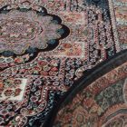 Luxusní akrylový koberec se vzorem Tabriz - tmavě modrý 140x200