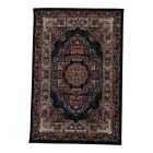 Luxusní akrylový koberec se vzorem Tabriz - tmavě modrý 80x120