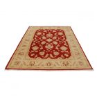 Ziegler vlněný koberec červený-béžový 202x293 koberec do obýváku