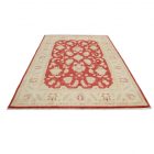 Ziegler vlněný koberec červený-béžový 202x293 koberec do obýváku