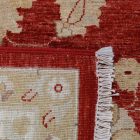 Ziegler vlněný koberec červený-béžový 202x293 koberec do obýváku