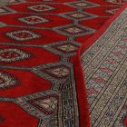 Pákistánský koberec červený Jaldar 153x259 ručně vázaný orientální koberec