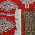Orientální koberec vínový Bokhara 259x156 ručně vázaný koberec