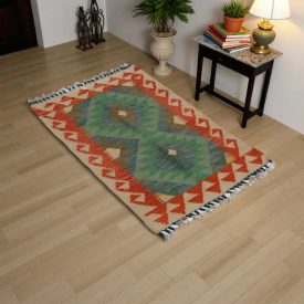 Koberec Kelim Chobi 63x94 Ručně tkaný kusový koberec Kilim