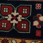 Afghánský koberec vínový-béžový 199x292 ručně vázaný orientální koberec