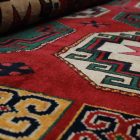 Afghánský koberec barna Kargai 200x296 ručně vázaný orientální koberec