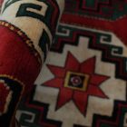Afghánský koberec barna Kargai 200x296 ručně vázaný orientální koberec