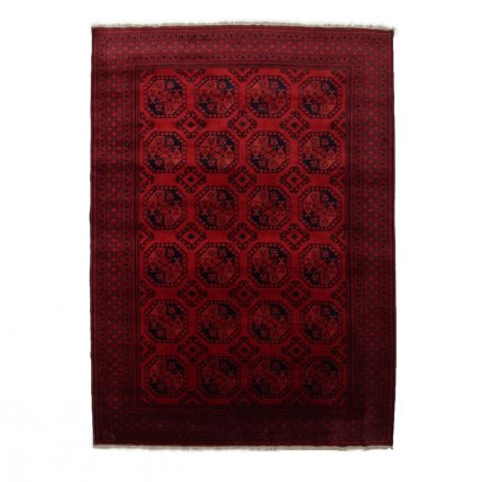 Orientální koberec vínový Ersari 252x346 ručně vázaný afghánský koberec