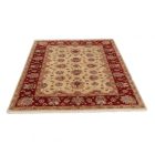 Ziegler vlněný koberec béžový-vínový 200x149 ručně vázaný koberec