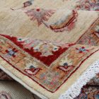 Ziegler koberec béžovo-vínový 246x177 ručně vázaný koberec