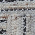 Tkaný koberec Rustic 70x130 hustý vlněný koberec