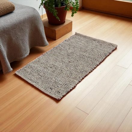 Tkaný koberec Rustic 70x130 hustý vlněný koberec