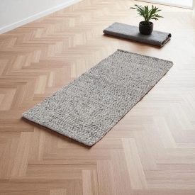 Tkaný koberec Rustic 70x130 hustý vlněný koberec