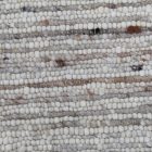 Hustý vlněný koberec Rustic 70x140 šedý koberec