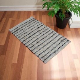 Tkaný koberec Rustic 60 x110 hustý vlněný koberec