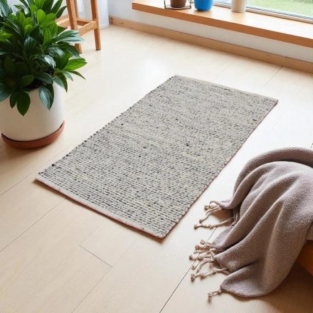 Tkaný koberec Rustic 90x160 hustý vlněný koberec