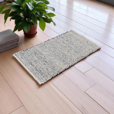 Tkaný koberec Rustic 70x130 hustý vlněný koberec