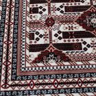 Klasický koberec béžová Afghan 140x200 Koberec do obývacího pokoje nebo ložnice