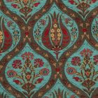 Dekorační polštář tyrkysový 45x45 cm – Granátové jablko Bosporu