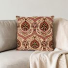 Dekorační polštář krémový 45x45 cm – Perská kapka