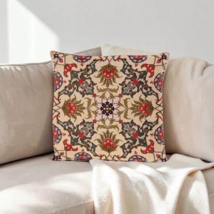 Dekorační polštář krémový 45x45 cm – Orientální ornament