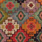 Dekorační polštář oranžový 45x45 cm – Nomádská mozaika