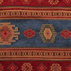 Dekorační polštář modrý 45x45 cm – Nomádská řeka