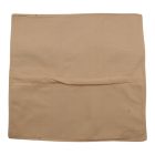 Dekorační polštář krémový 45x45 cm – Modrá rozeta