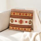 Dekorační polštář béžový 45x45 cm – Pískový kilim