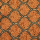 Dekorační polštář oranžový 45x45 cm – Mandarinkový ornament