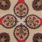 Dekorační polštář krémový 45x45 cm – Sen o granátovém jablku