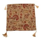 Dekorační polštář béžový 45x45 cm – Písková zahrada