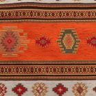 Dekorační polštář oranžový 45x45 cm – Oranžový nomád