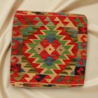 Ručně tkaný povlak na polštář Kilim 45x45 afghánský dekorační polštář