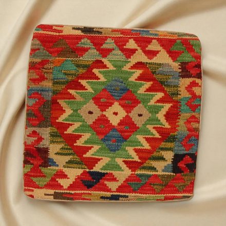 Ručně tkaný povlak na polštář Kilim 45x45 afghánský dekorační polštář