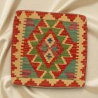 Ručně tkaný povlak na polštář 45x45 Dekorační polštář Kilim