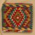 Polštář Kilim 45x45 ručně tkaný povlak na polštář