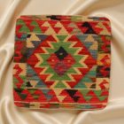 Dekorační polštář Kilim 45x45 ručně tkaný povlak na polštář