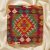 Dekorační polštář Kilim 45x45 ručně tkaný povlak na polštář