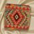 Dekorační polštář Kilim 45x45 ručně tkaný povlak na polštář