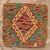 Povlak na polštář Kilim 45x45 ručně tkaný polštář