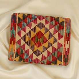   Afghánský povlak na polštář Kilim 45x45 ručně tkaný polštář