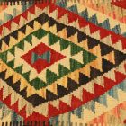 Afghánský povlak na polštář Kilim 45x45 ručně tkaný polštář