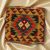 Afghánský povlak na polštář Kilim 45x45 ručně tkaný polštář